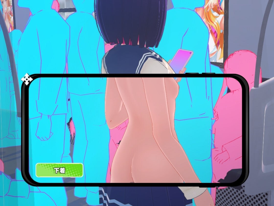 [SLG日文动态] 循环列车 – 用骚扰应用程序对那个女孩进行恶作剧！- v1.06[电脑1.65G]